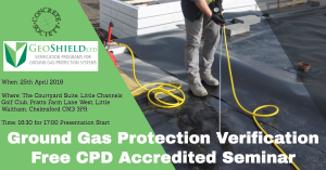 Ground Gas Protection Verification CPD Seminar April 2018 FB Image