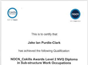jake purdie gas membrane installation certificate