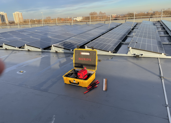 blue roof leak detection