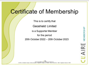 geoshield claire membership certificate