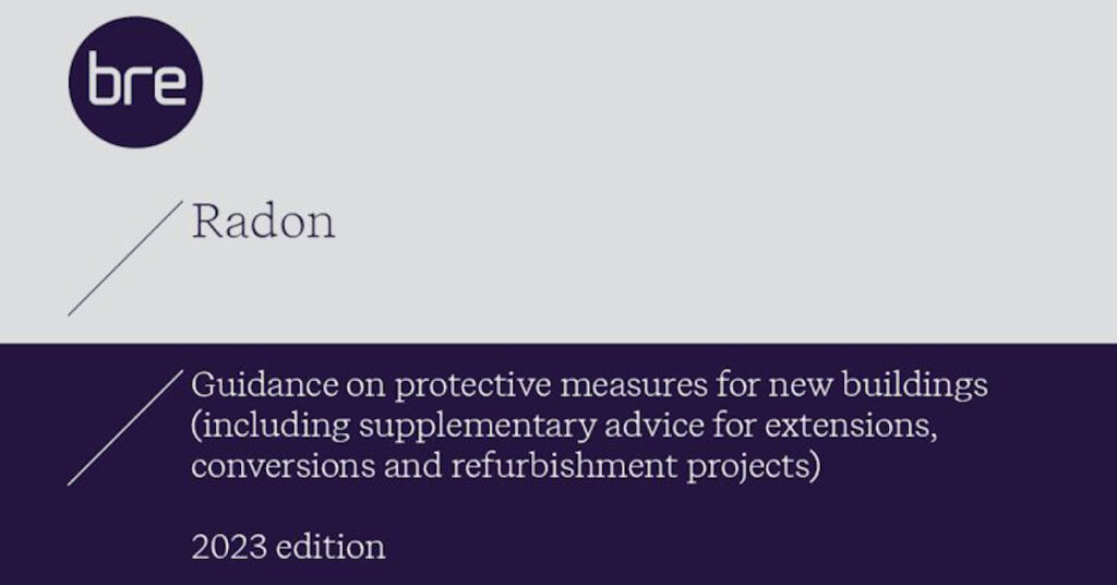 BR211 2023 RADON: Guidance on protective measures for new buildings