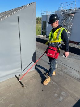 flat roof leak detection